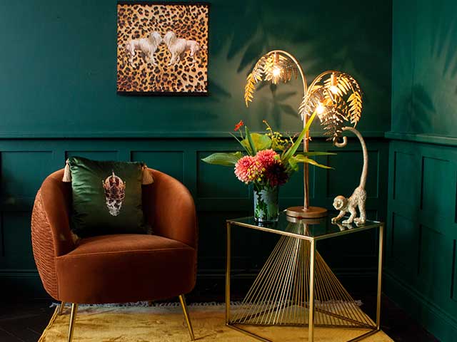 Unique interiors and ambient lighting can lend themselves well to a Beetlejuice interior
