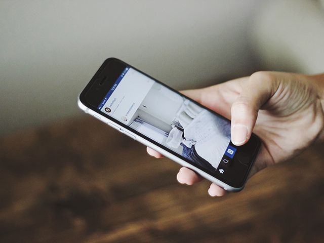 phone with bedroom image on instagram - news - goodhomesmagazine.com