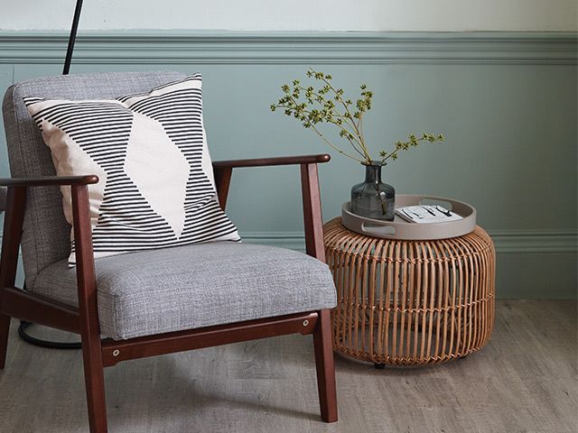Nordic style reading corner