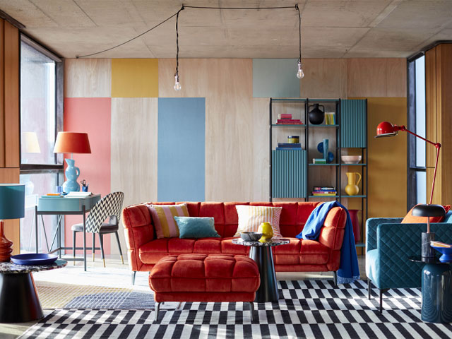 Dopamine decor sparking joy looks set to dominate 2026. Image Credit: DFS